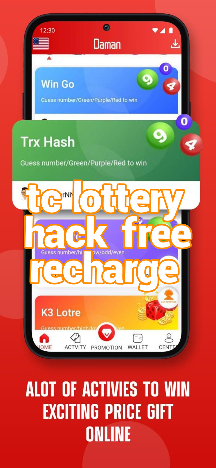 tc lottery hack free recharge Screenshots